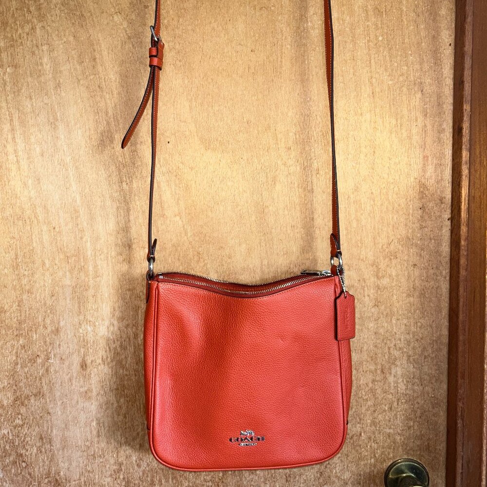 Coach Ellie File Bag Orange